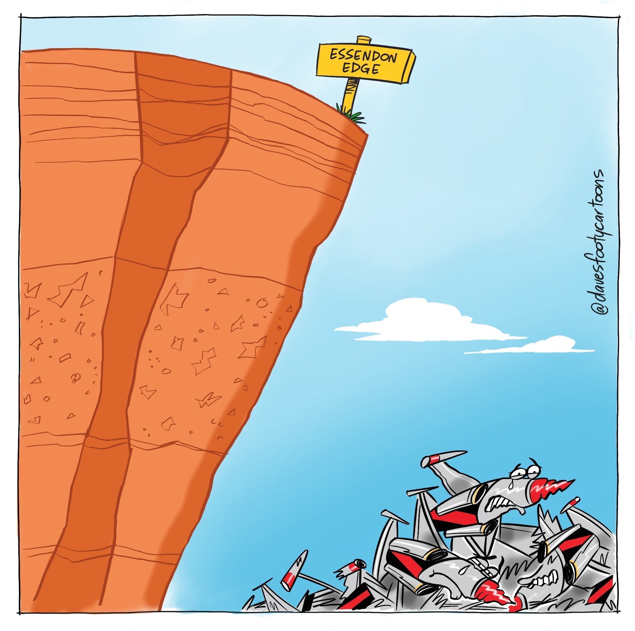 Bombers over the edge?