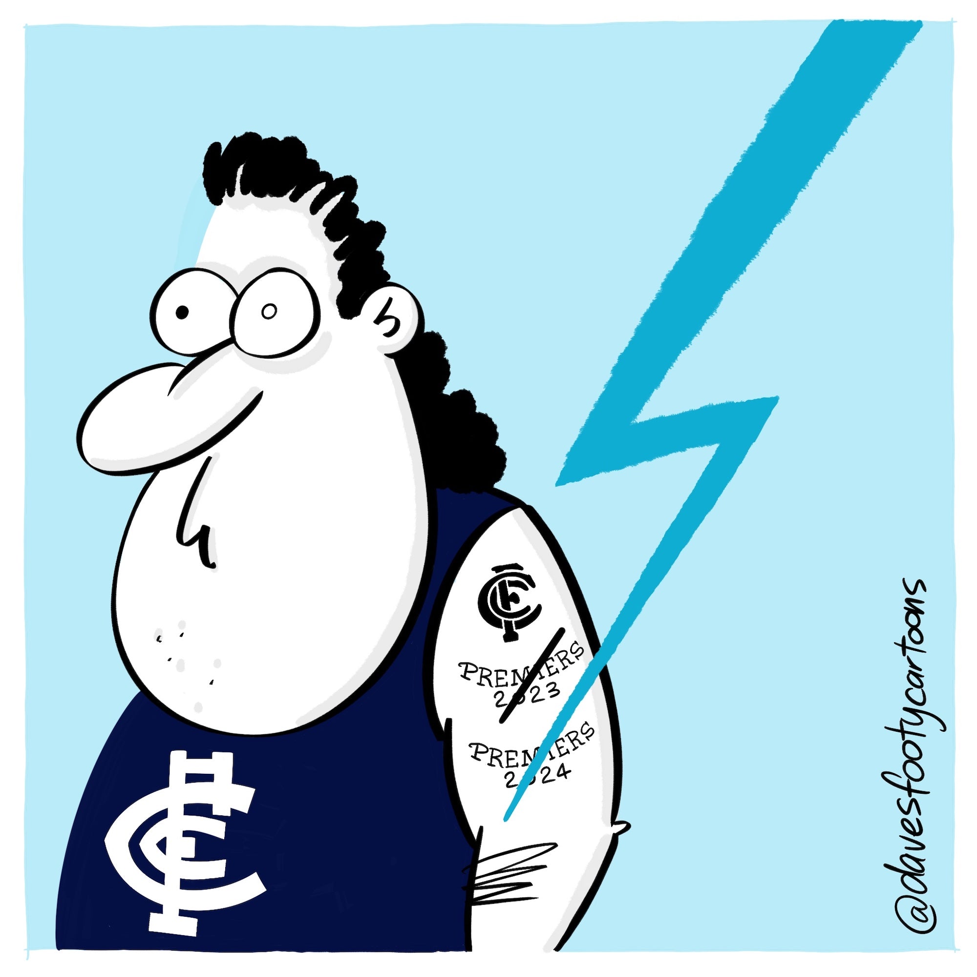 Power surge over the Blues