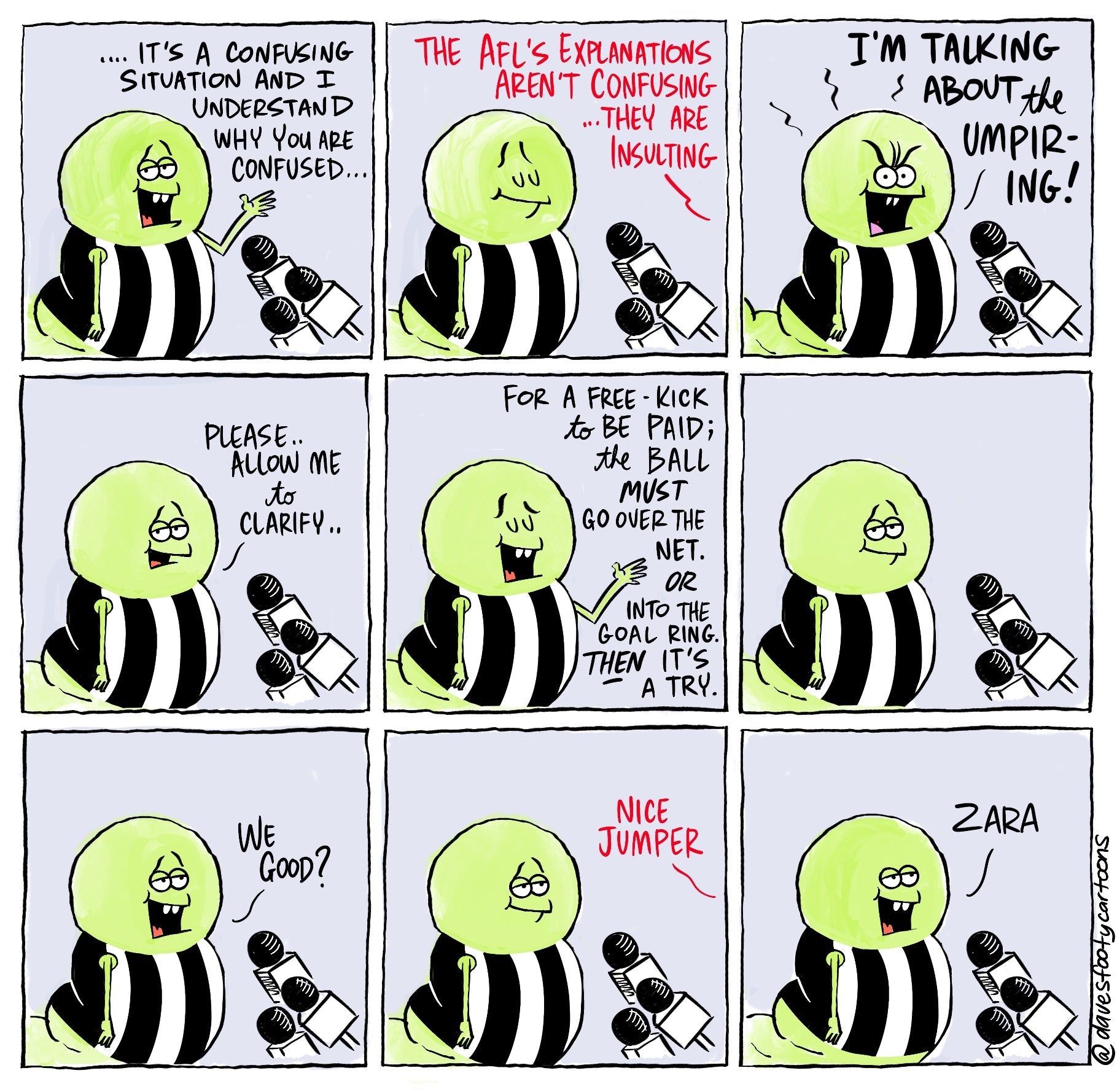 AFL 2024: Umpiring debate